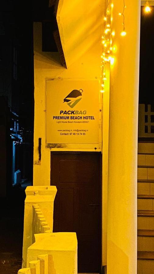 Packbag Beach Hotel Kovalam Dış mekan fotoğraf
