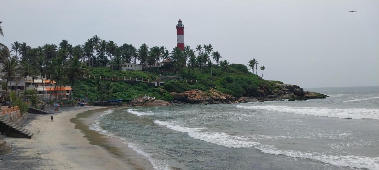 Packbag Beach Hotel Kovalam Dış mekan fotoğraf