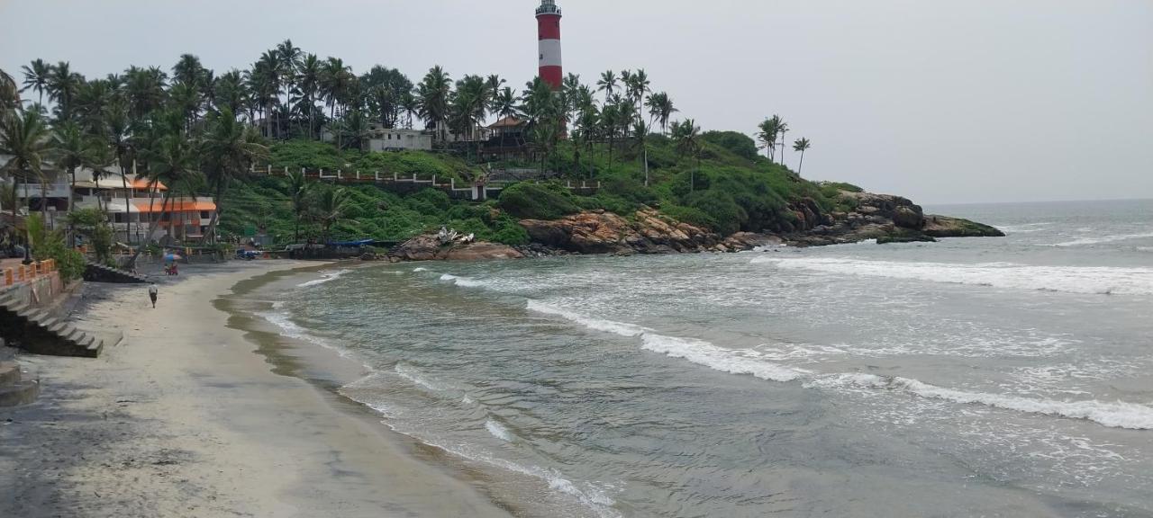 Packbag Beach Hotel Kovalam Dış mekan fotoğraf